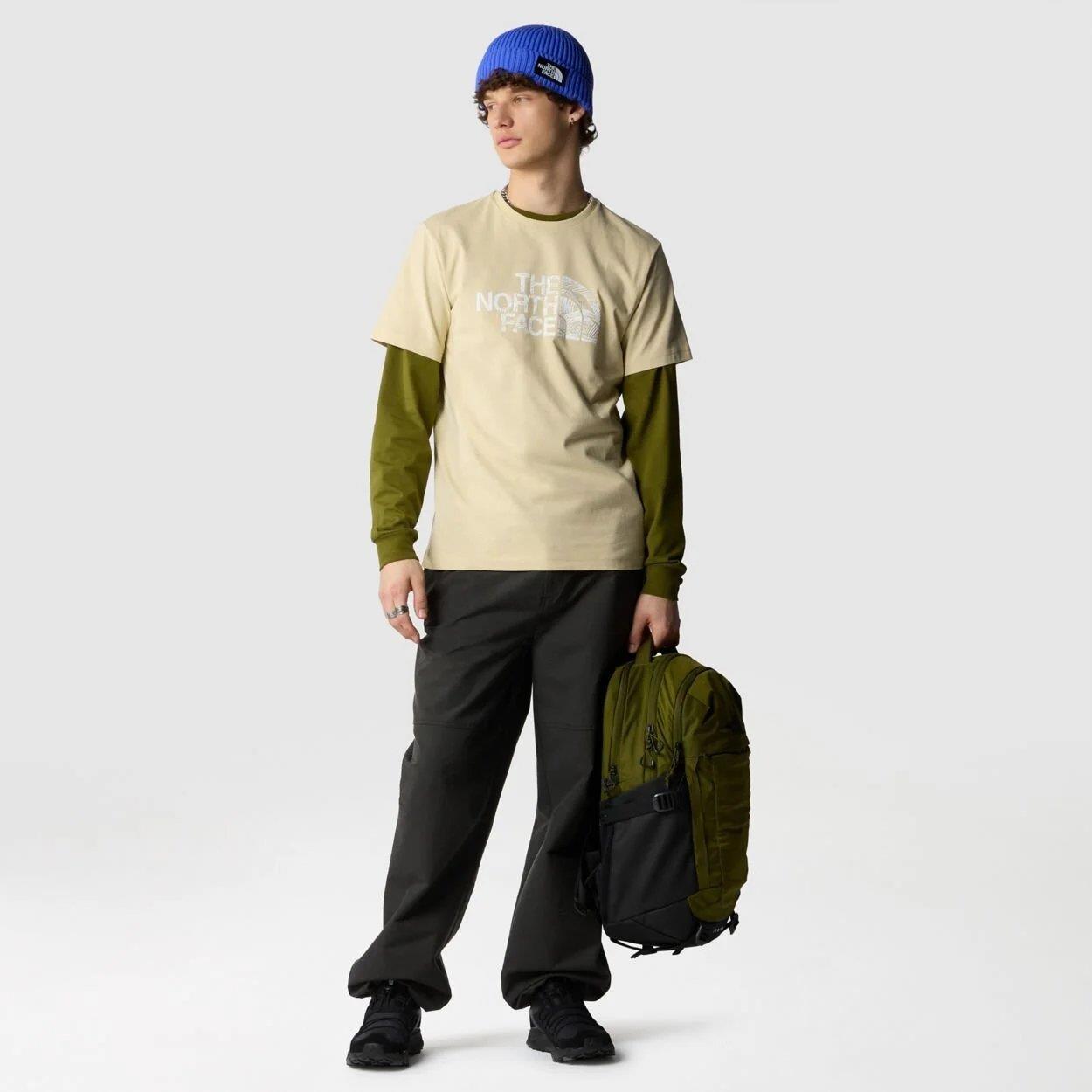 THE NORTH FACE M S/S WOODCUT DOME TEE NF0A87NX3X41
