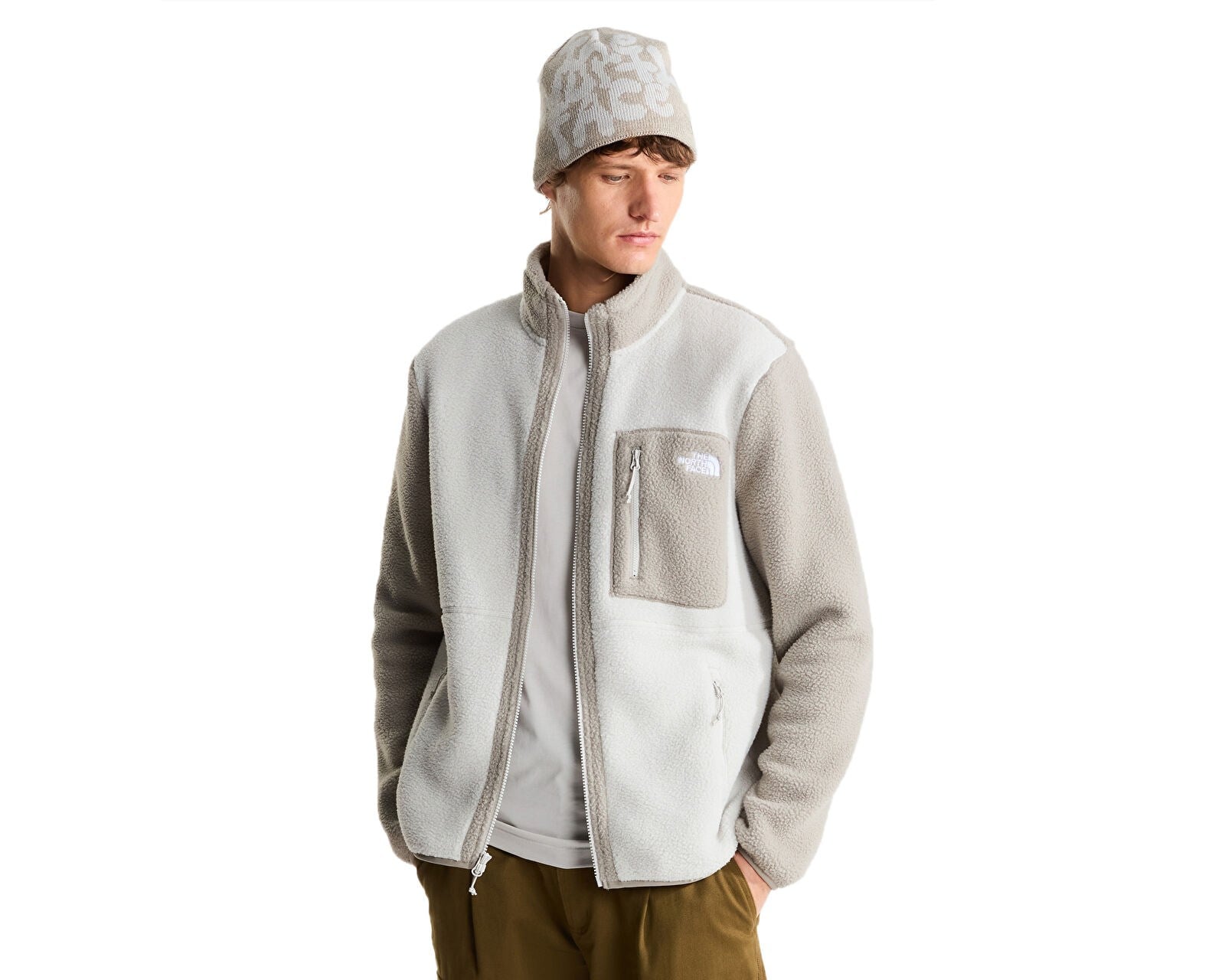THE NORTH FACE M YUMIORI FULL ZIP Gölgeli Gri NF0A883RP481
