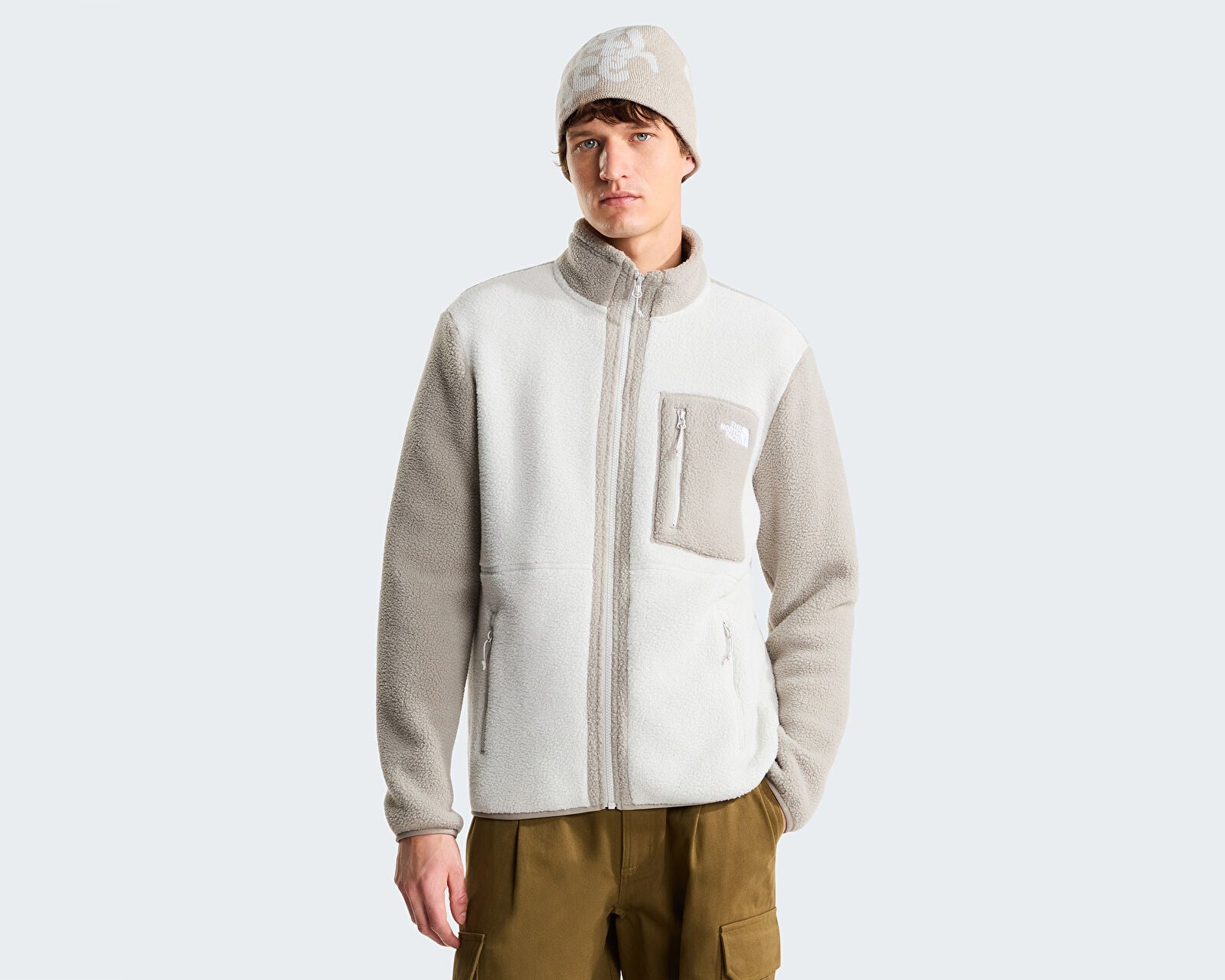 THE NORTH FACE M YUMIORI FULL ZIP Gölgeli Gri NF0A883RP481