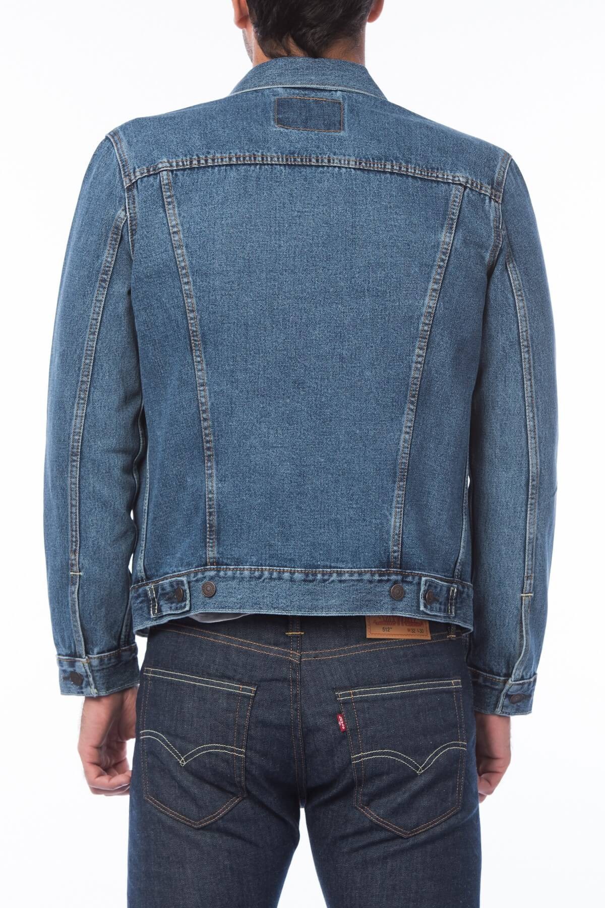 THE TRUCKER JACKET MED STONEWASH72334-0130