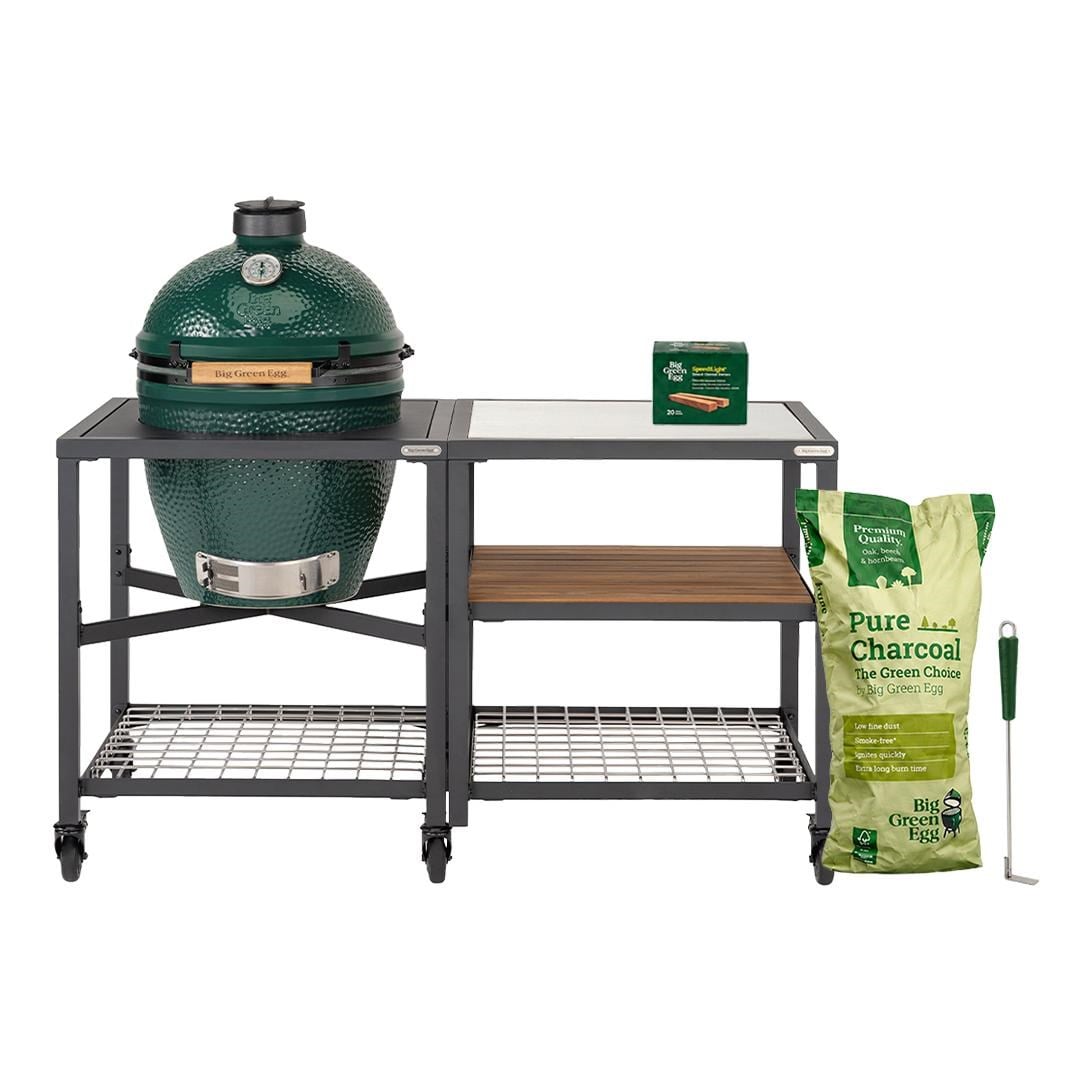 Big Green Egg Large Outdoor Kitchen SetKömürlü Barbeküler