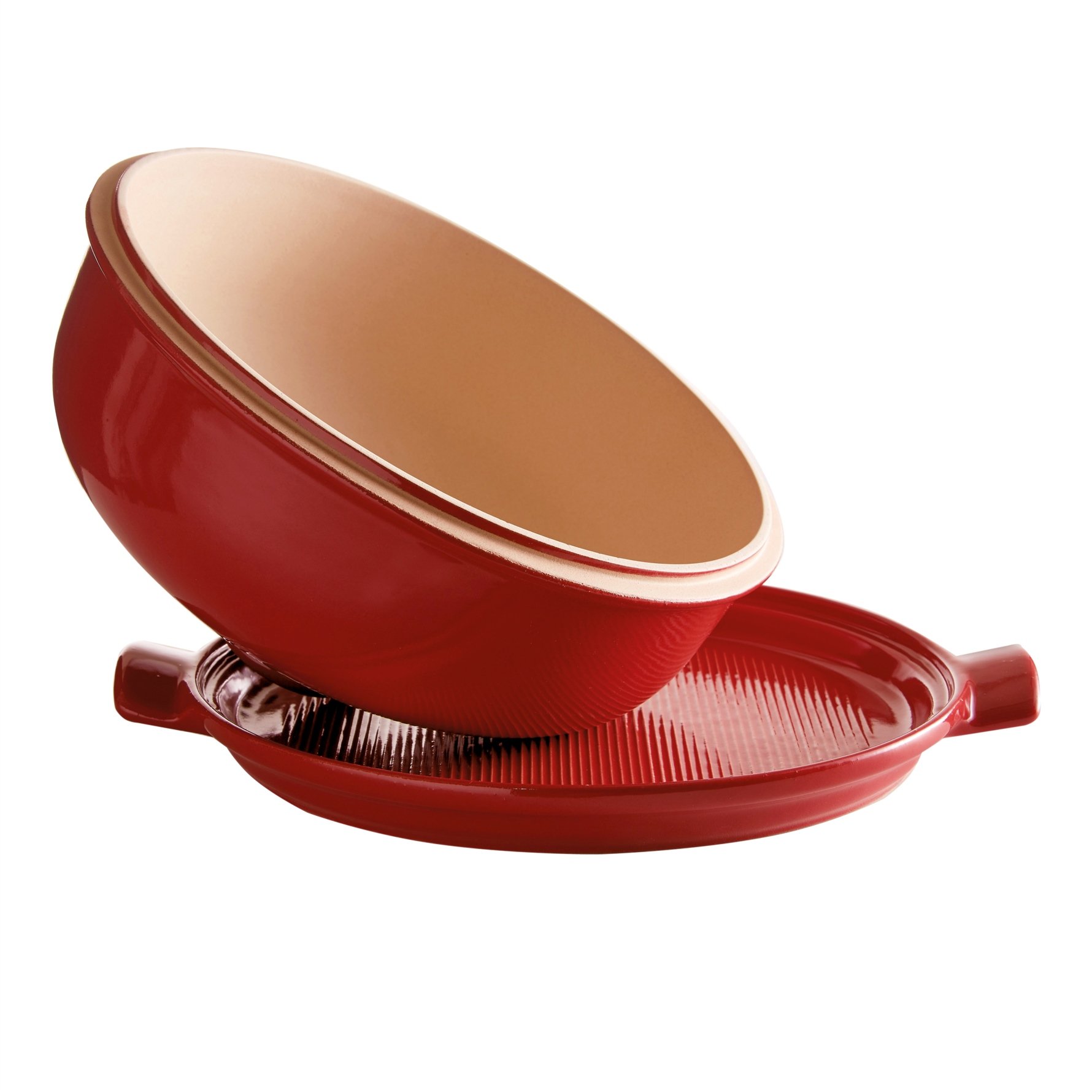 EH Fırın Kabı Ekmek Yuvarlak 34 cm Kırmızı/Burgundy -349108