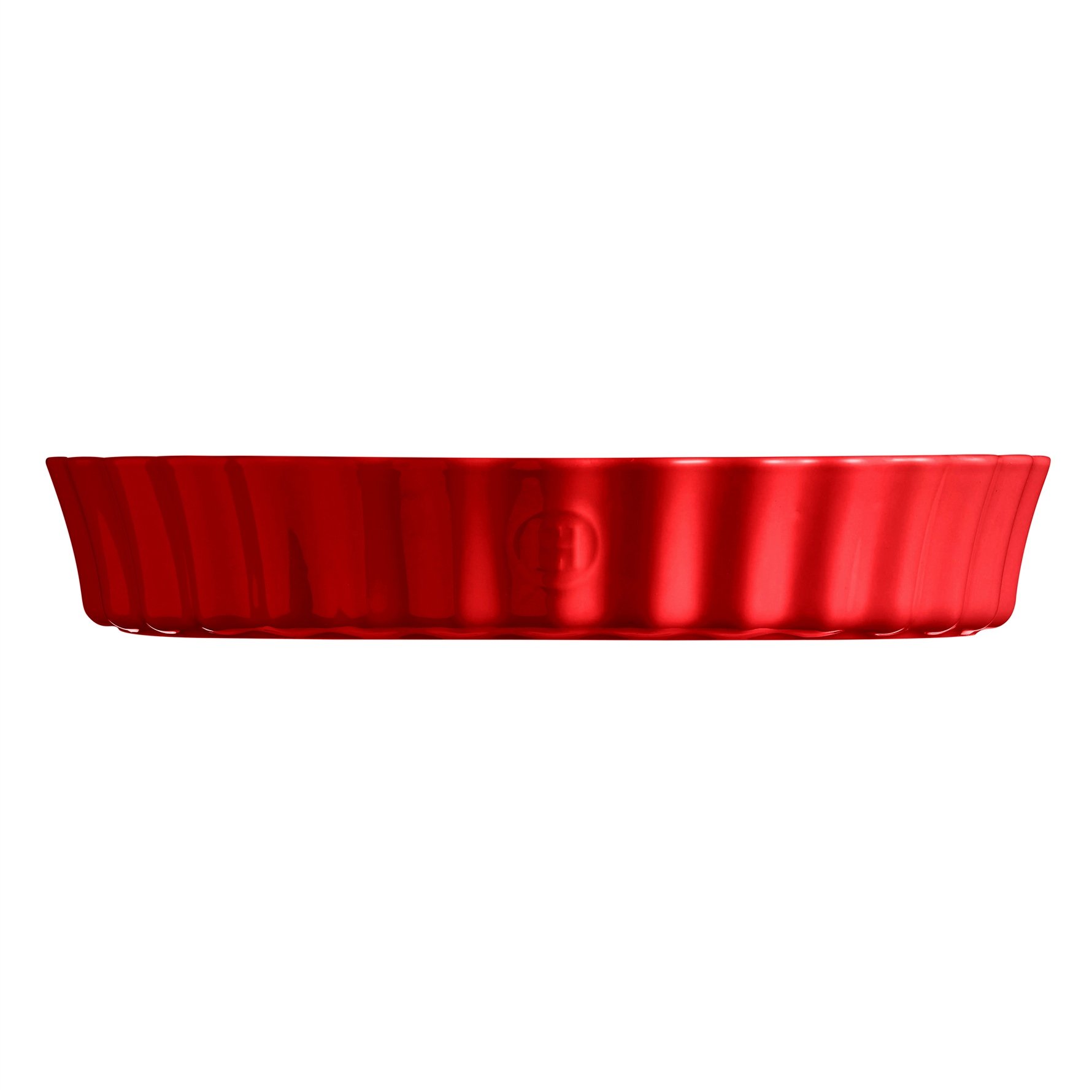 EH Tart-Börek-Flan Kabı Yuvarlak 32 cm Kırmızı/Burgundy -346032
