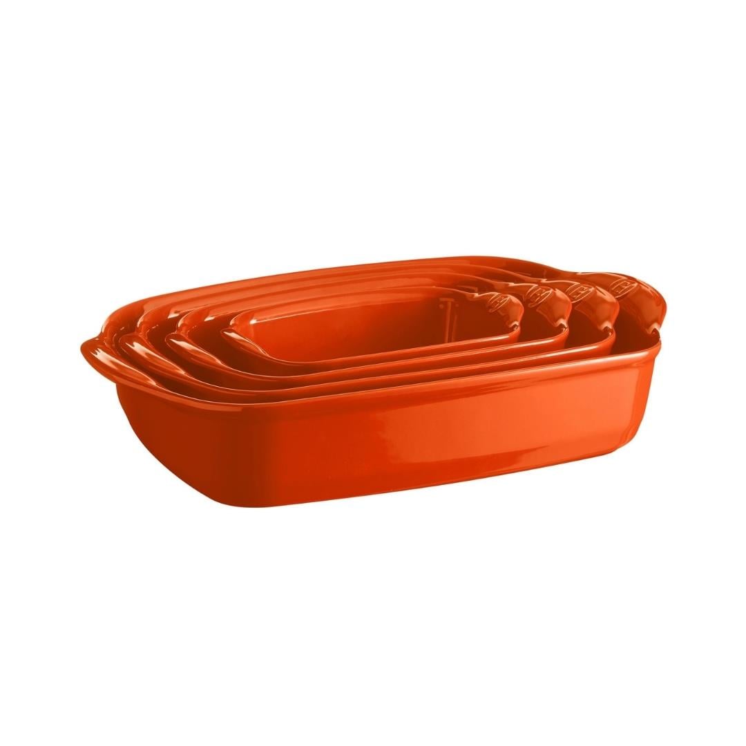 Emile Henry Fırın Kabı Dikdörtgen 36 x 23 cmSeramik Fırın Kapları