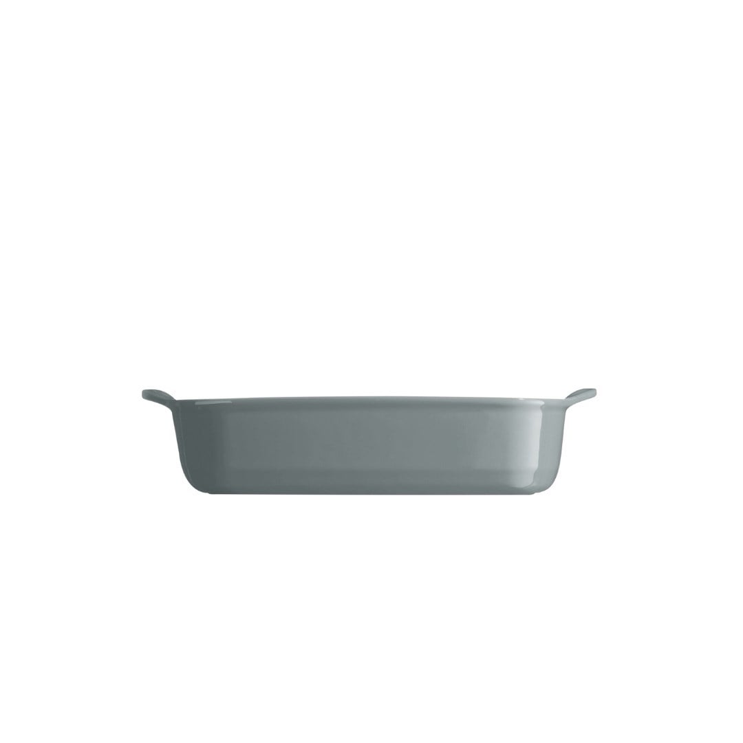 Emile Henry Fırın Kabı Dikdörtgen 30 X 19 Cm - Açık GriSeramik Fırın Kapları