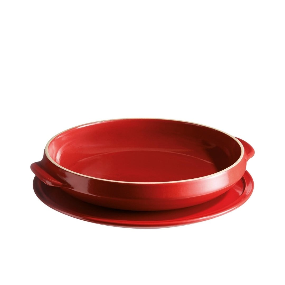 Emile Henry Tart Tatın Set 33 cmSeramik Fırın Kapları