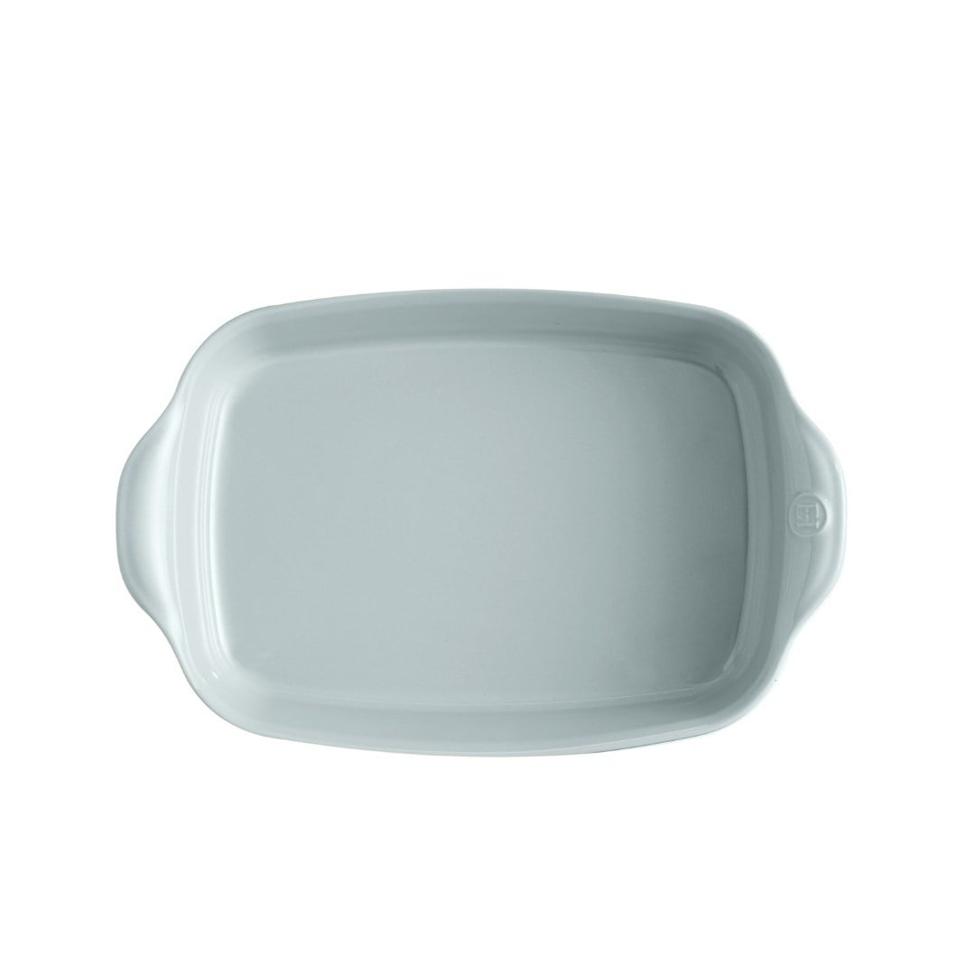 Emile Henry Fırın Kabı Dikdörtgen 36 X 23,5 Cm - Buz MavisiSeramik Fırın Kapları
