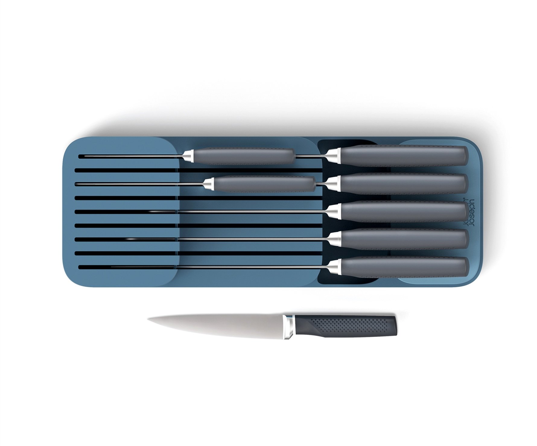 Joseph Joseph DrawerStore 2 Katmanlı Bıçak Düzenleyici - Editions (Sky)