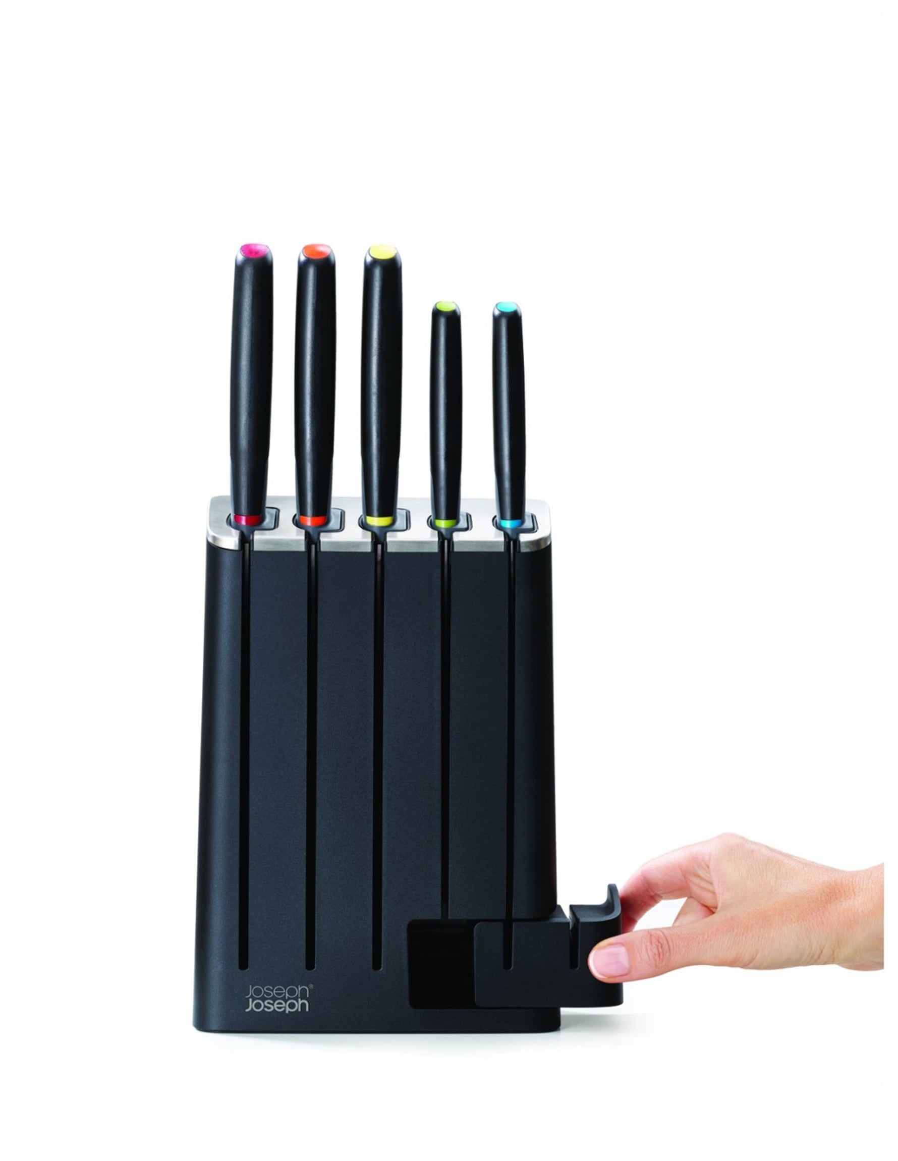 Joseph Joseph Elevate™ 5 Parçalı SlimBlock Bıçak Seti - Çok Renkli