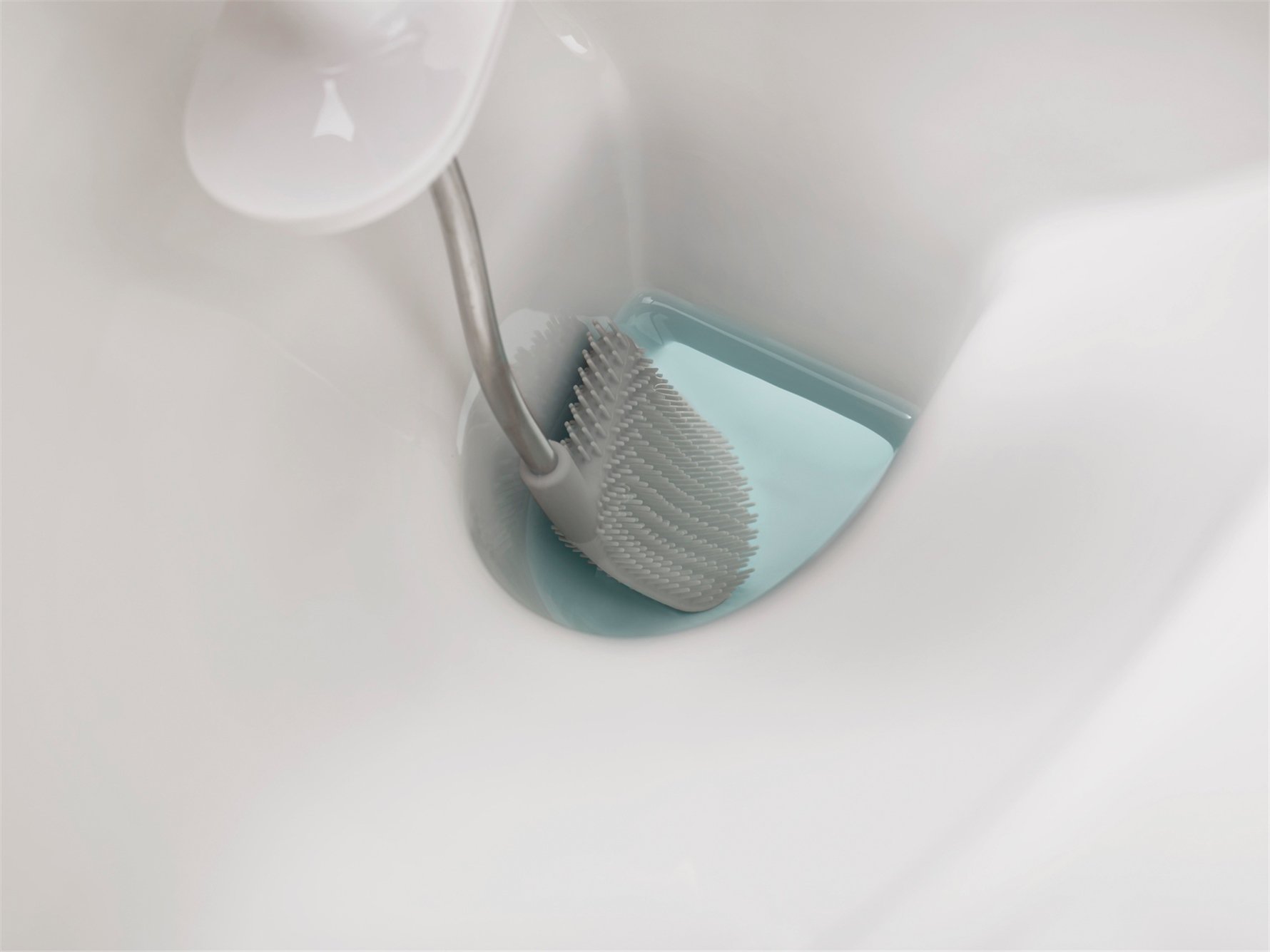 Joseph Joseph Flex Plus Smart Tuvalet Fırçası -Beyaz/Mavi