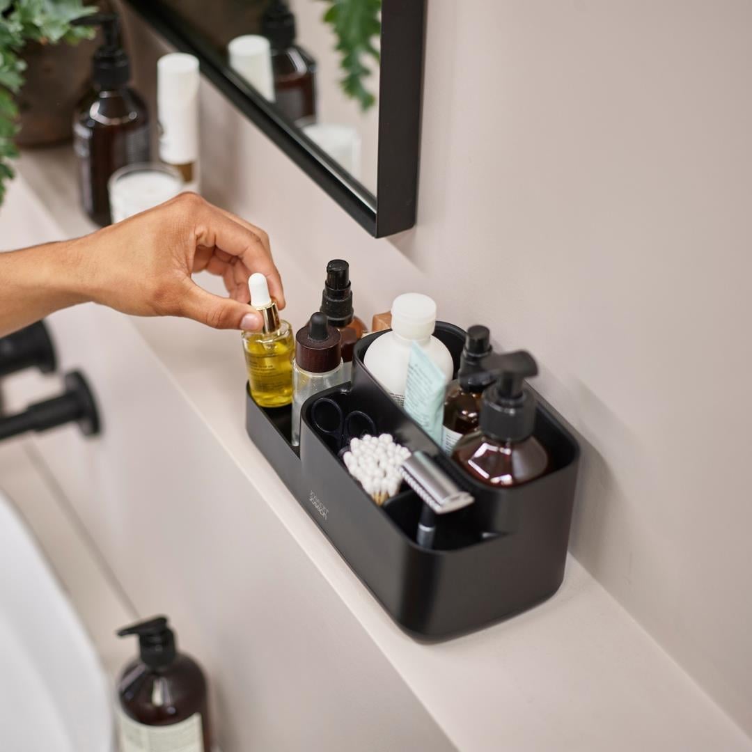 Joseph Joseph EasyStore Banyo Düzenleyici - Mat SiyahCHEF&CO