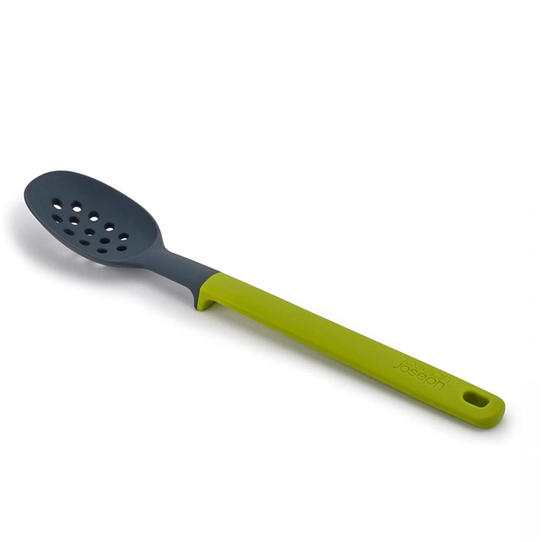Joseph Joseph Elevate™ Silikon Delikli Kaşık - Gri/Yeşil