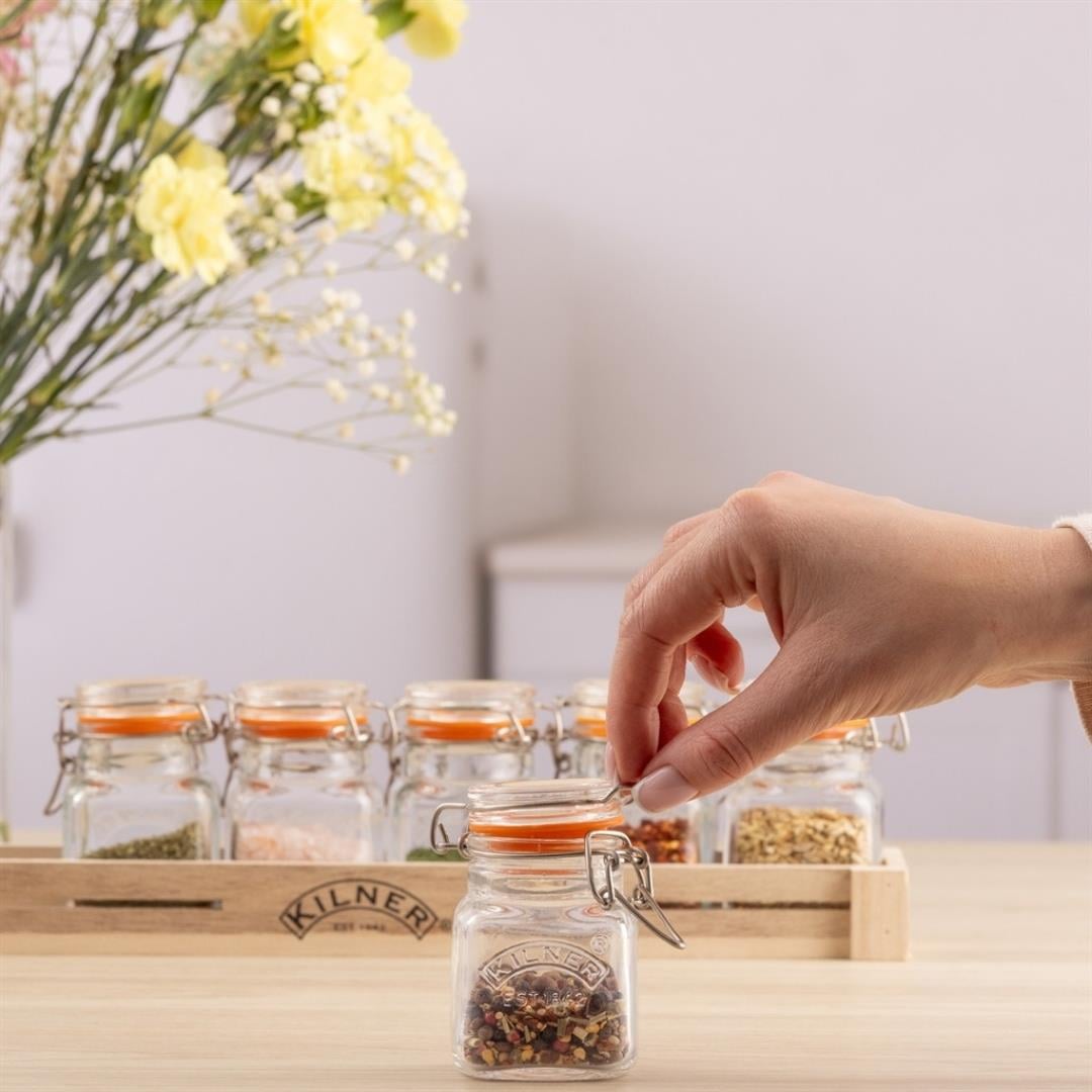Kilner Klipsli Baharat Kavanozu SetiKavanozlar