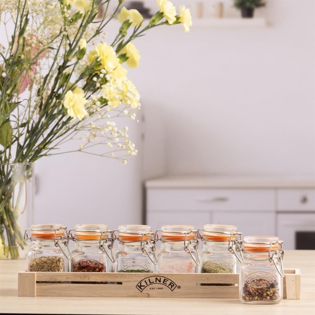 Kilner Klipsli Baharat Kavanozu SetiKavanozlar