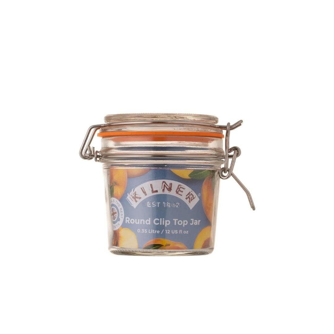Kilner Klipsli Yuvarlak Kavanoz 350 ml