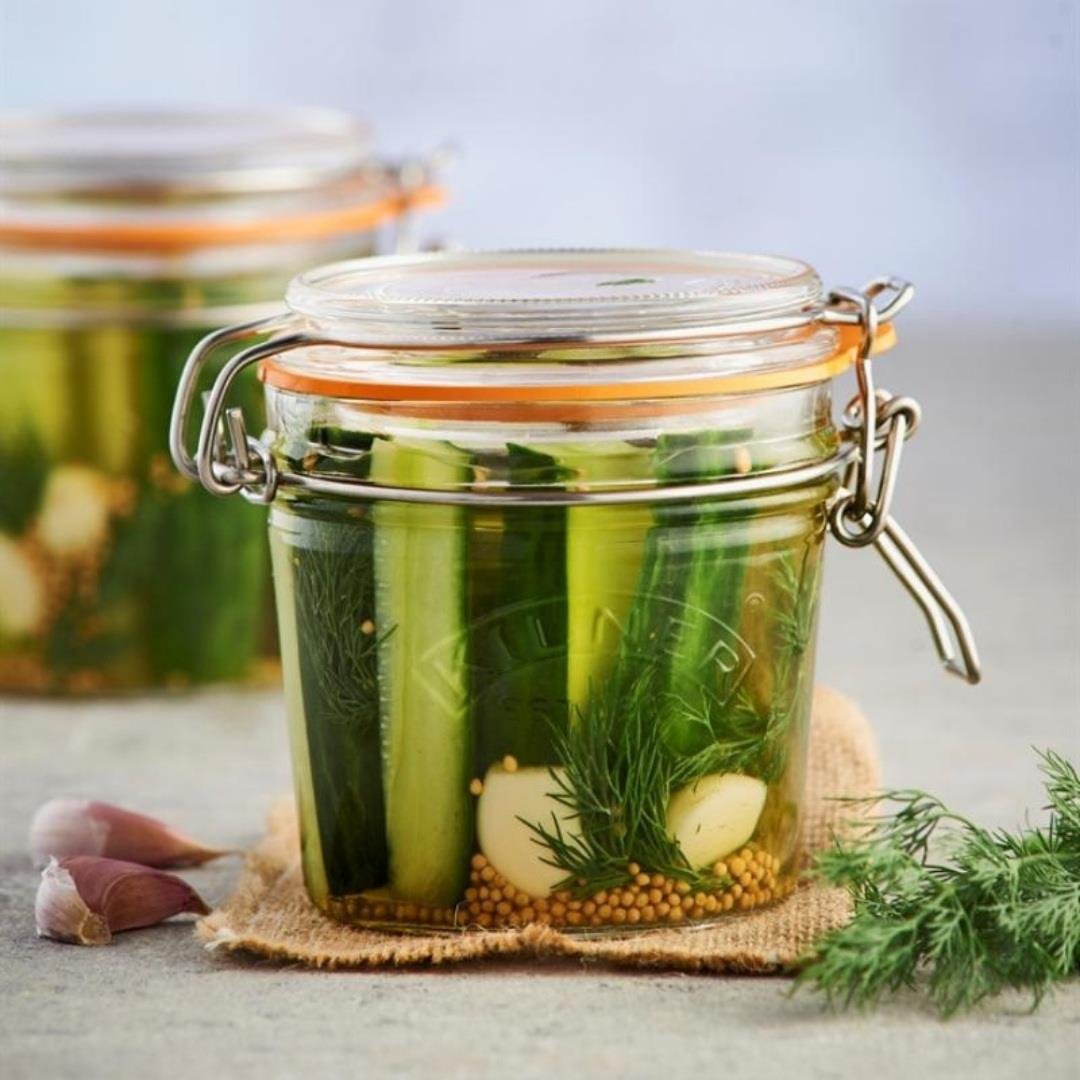 Kilner Klipsli Yuvarlak Kavanoz 350 ml