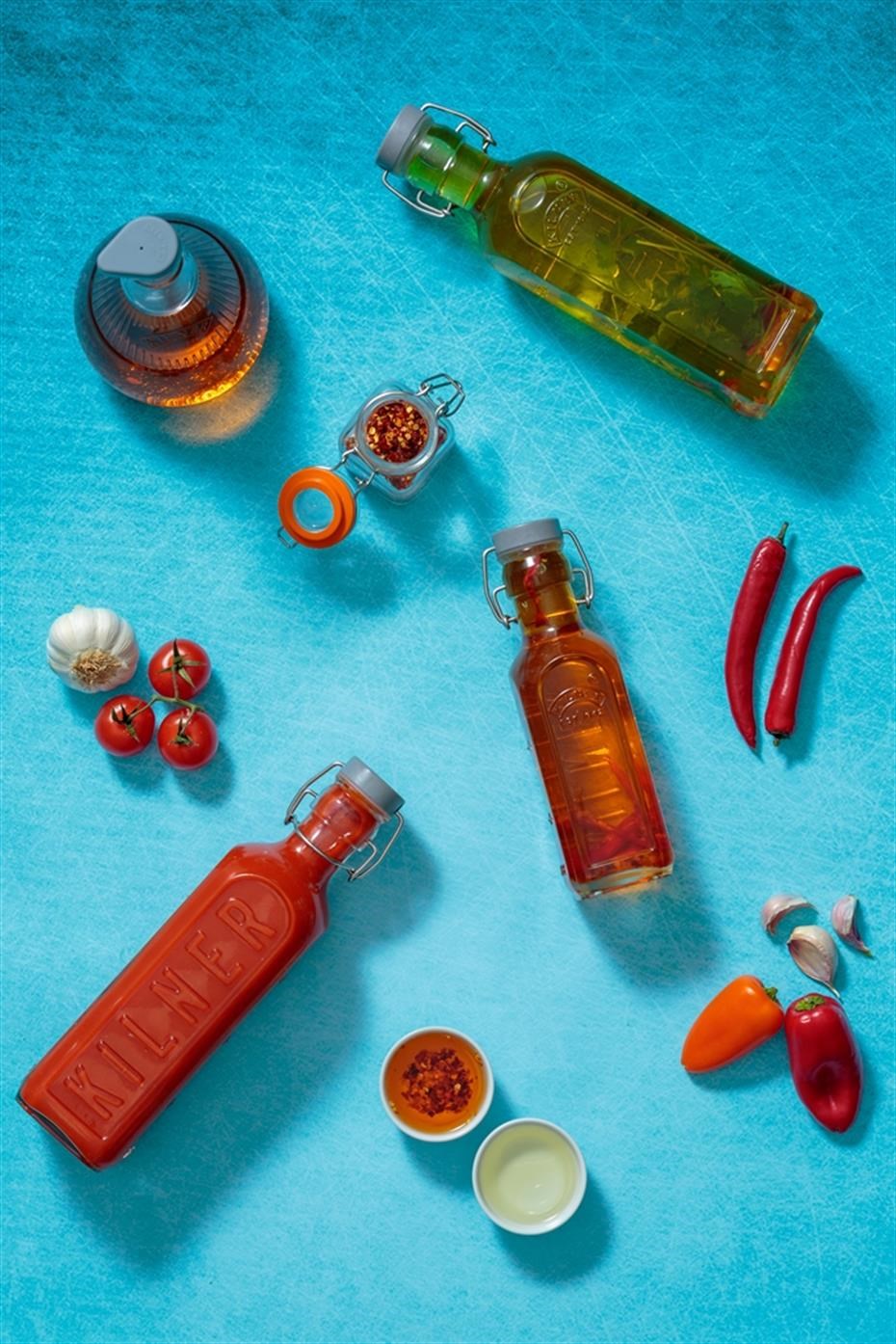 Kilner Yeni Klipsli Kapaklı Şişe 1 LtKavanozlar