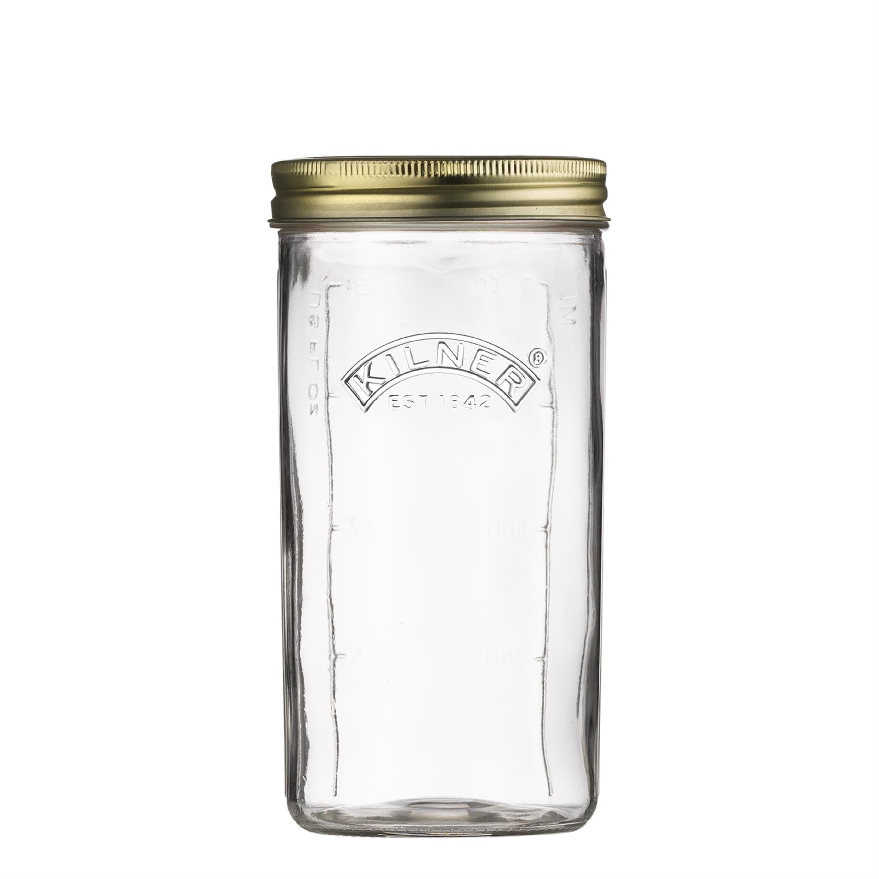 Kilner Geniş Ağızlı Büyük Kavanoz 1 lt.