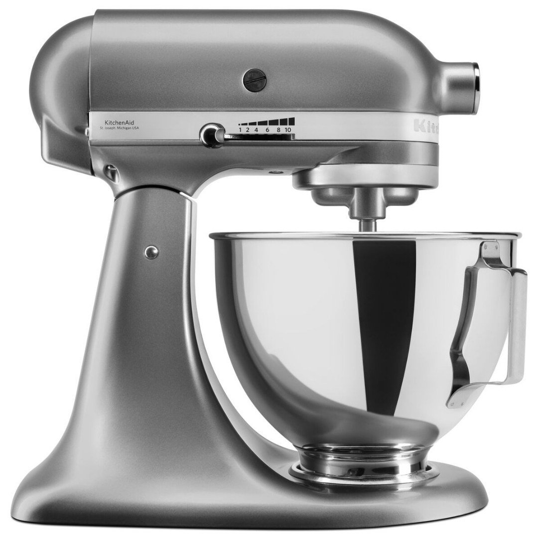 KitchenAid  4,3 L Stand Mikser 5KSM95PS - Contour Silver4,3 L Stand Mikser