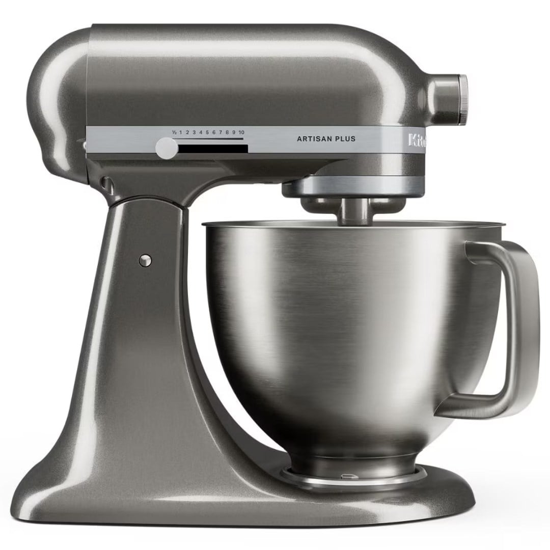 KitchenAid Artisan Plus 4,7 L Oynar Başlıklı Stand Mikser - Medallıon Sılver4,7 L Stand Mikser