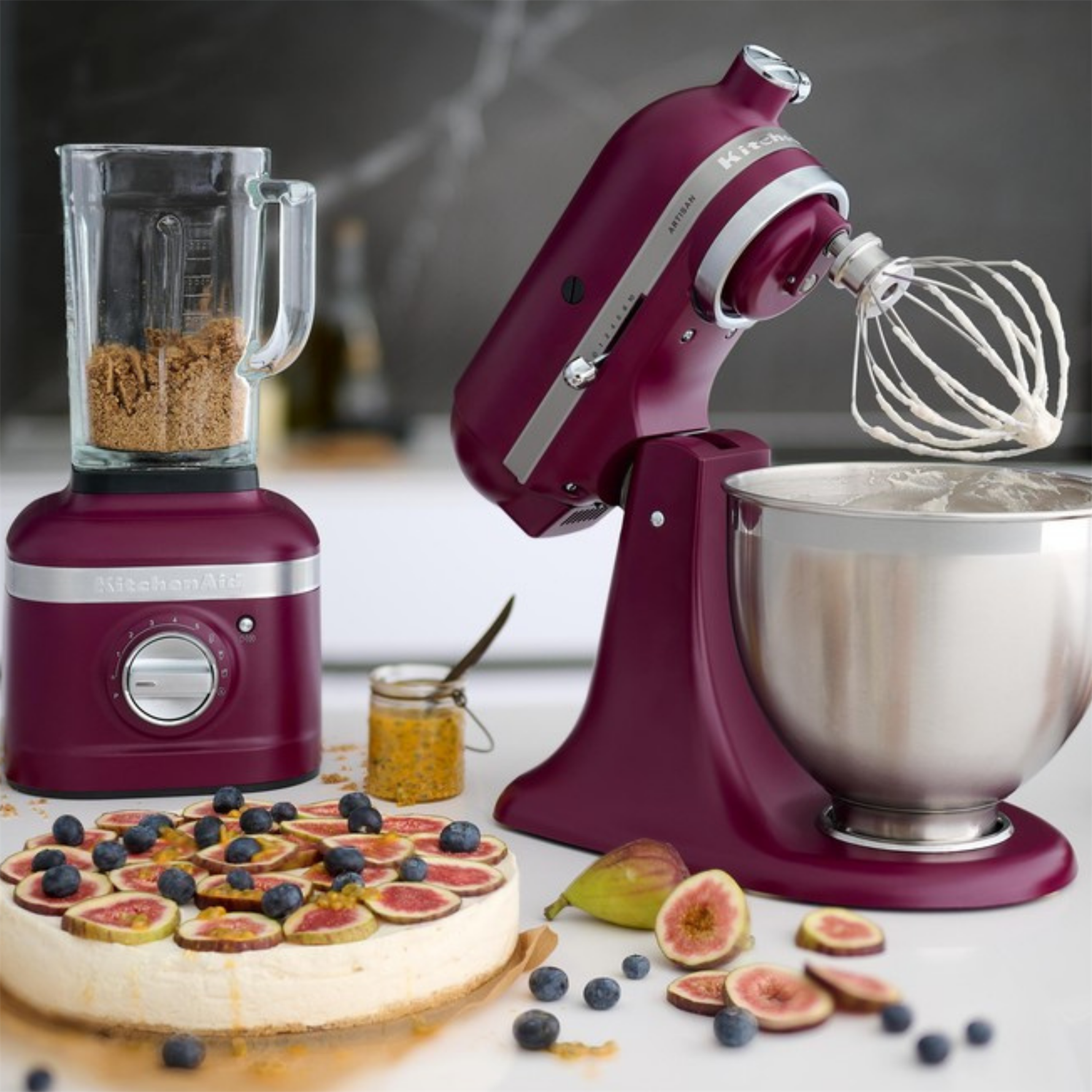 Kitchenaid Artisan 4,8 L Stand Mikser 5KSM195 Beetroot