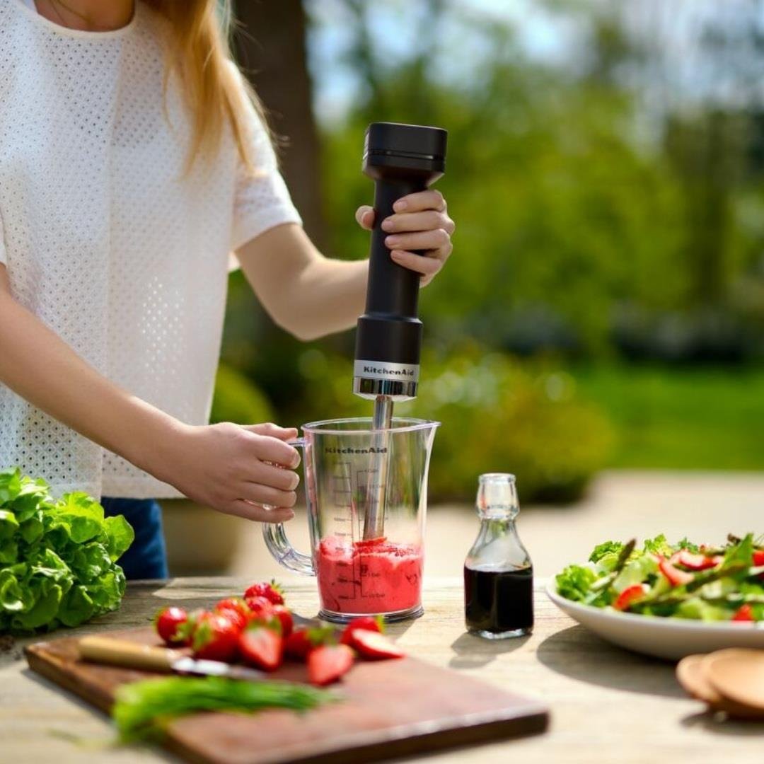 KitchenAid Go Kablosuz Serisi El Blenderı Aksesuarlı BataryalıCHEF&CO