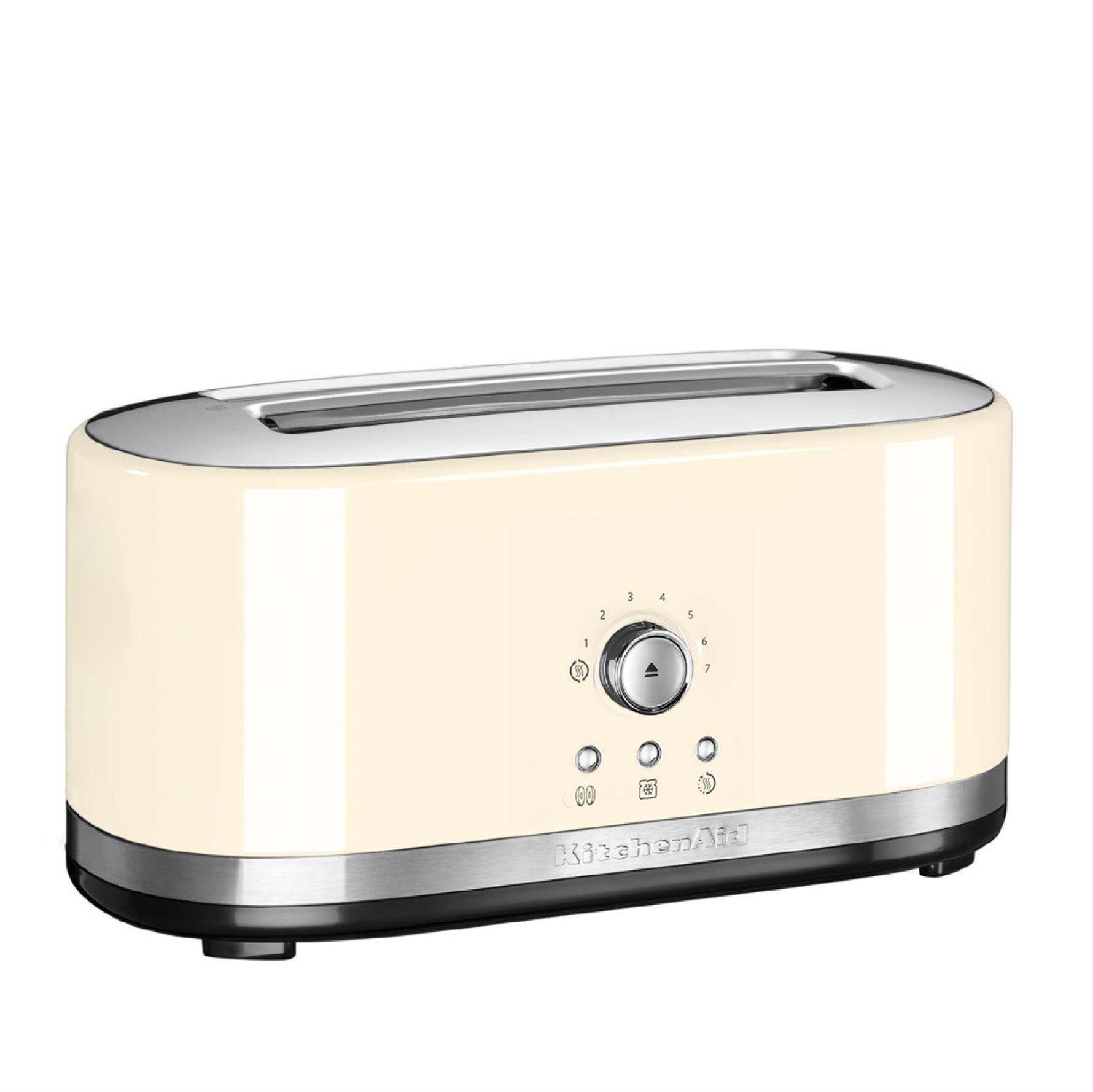 KitchenAid Manuel Kontrollü 4 Dilim, 2 Uzun Yuvalı Ekmek Kızartma Makinesi - 5KMT4116