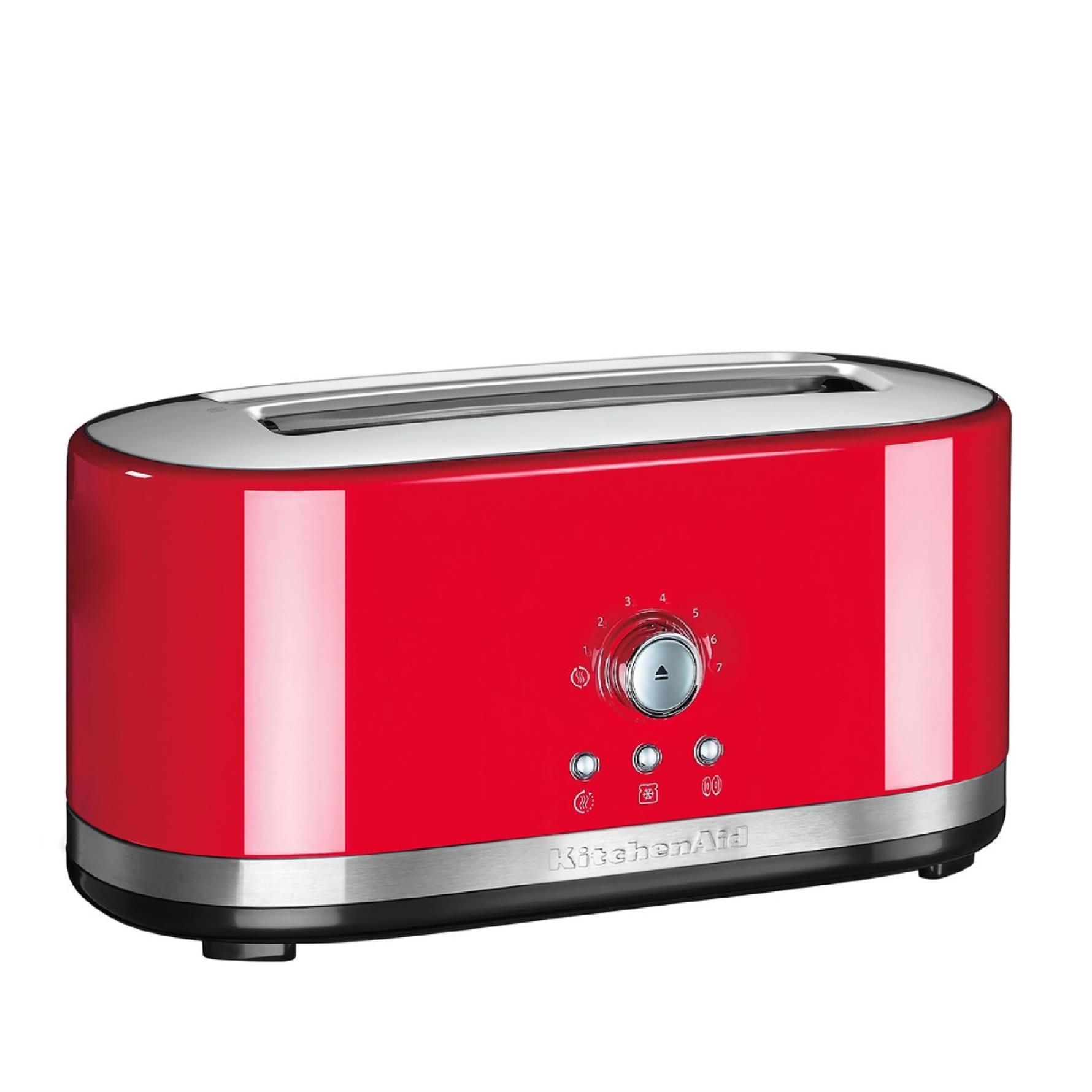 KitchenAid Manuel Kontrollü 4 Dilim, 2 Uzun Yuvalı Ekmek Kızartma Makinesi - 5KMT4116