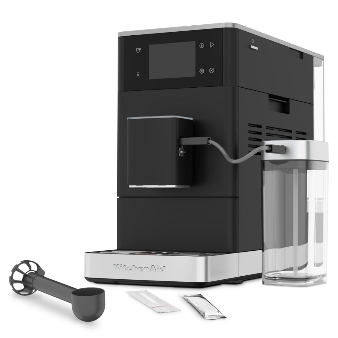 KitchenAid Tam Otomatik Espresso Makinesi KF4 Buzlu Kahve Özellikli - Matte BlackEspresso Makinesi