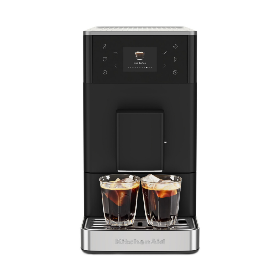 KitchenAid Tam Otomatik Espresso Makinesi KF3 Buzlu Kahve Özellikli - Matte BlackEspresso Makinesi
