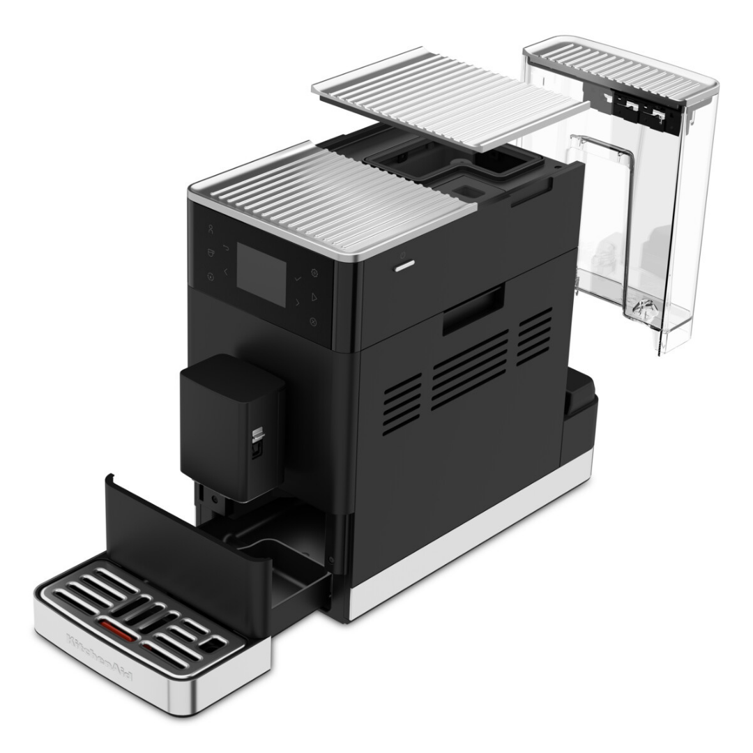 KitchenAid Tam Otomatik Espresso Makinesi KF3 Buzlu Kahve Özellikli - Matte BlackEspresso Makinesi