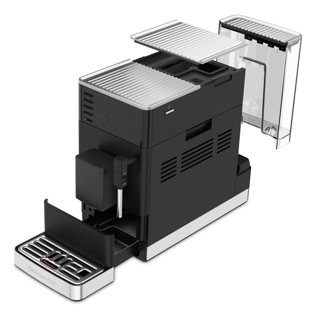 KitchenAid Tam Otomatik Espresso Makinesi KF2 Buzlu Kahve Özellikli - Matte BlackEspresso Makinesi