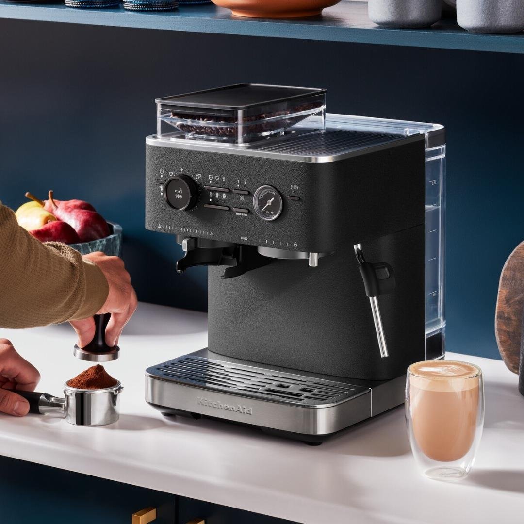 KitchenAid Yarı Otomatik Öğütücülü Espresso Makinesi - 5KES6551Espresso Makinesi
