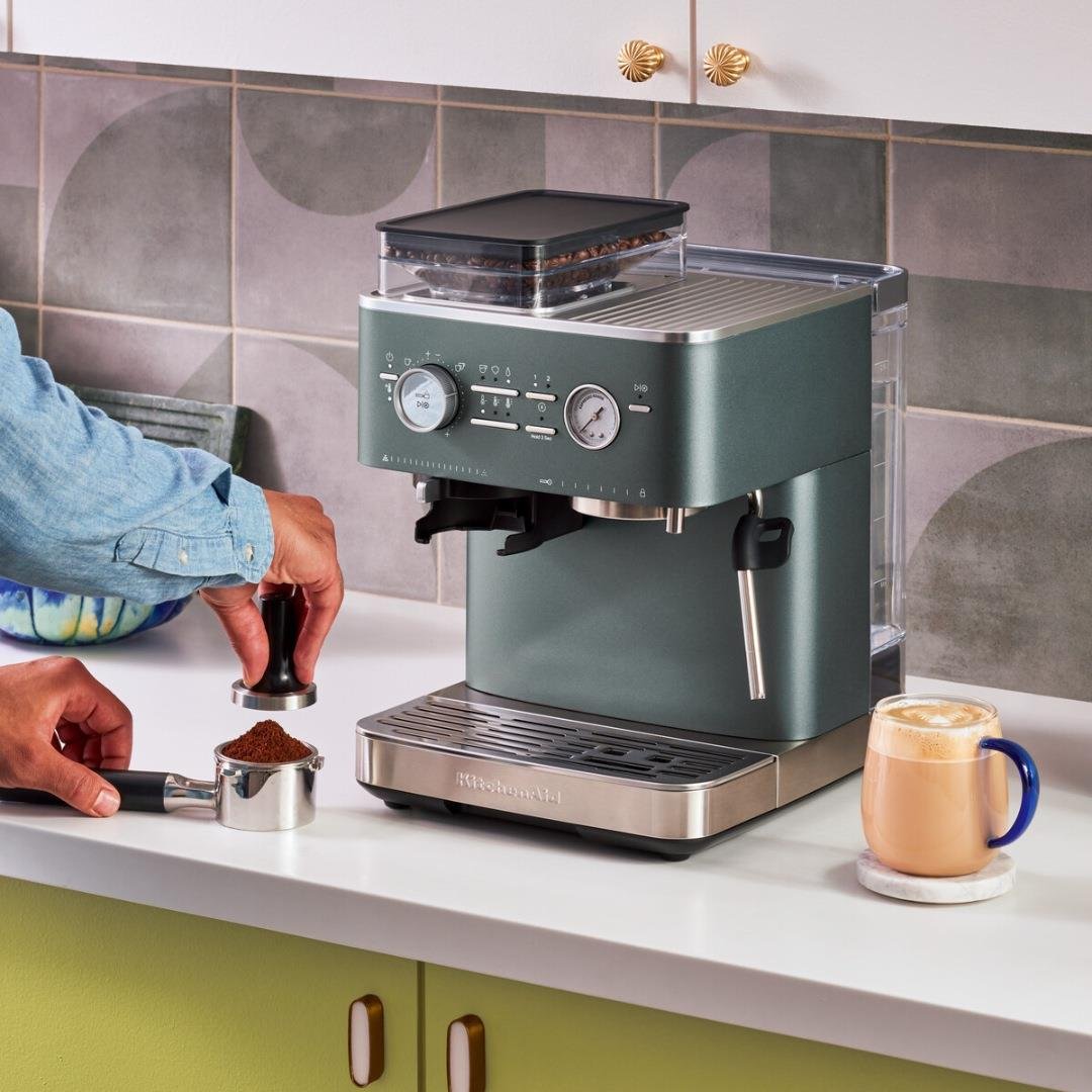 KitchenAid Yarı Otomatik Öğütücülü Espresso Makinesi - 5KES6551Espresso Makinesi