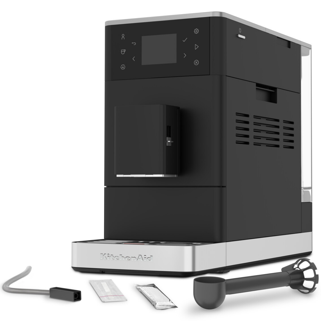 KitchenAid Tam Otomatik Espresso Makinesi KF3 Buzlu Kahve Özellikli - Matte BlackEspresso Makinesi