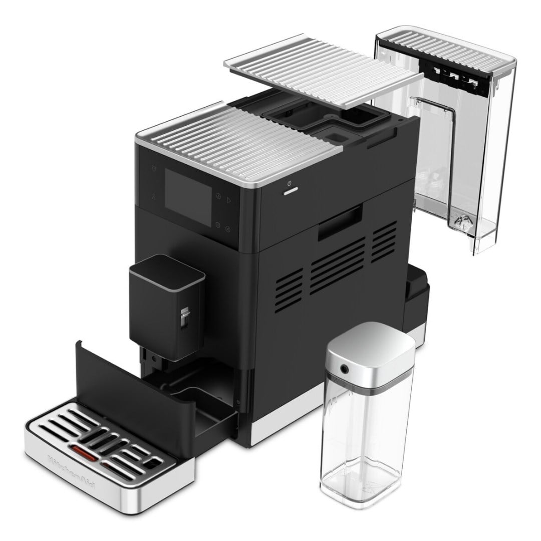 KitchenAid Tam Otomatik Espresso Makinesi KF4 Buzlu Kahve Özellikli - Matte BlackEspresso Makinesi