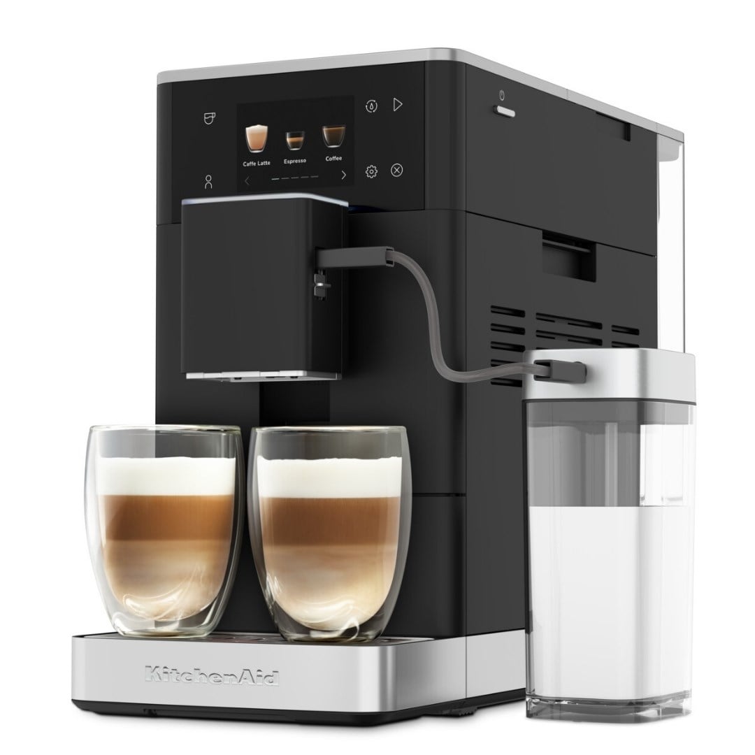 KitchenAid Tam Otomatik Espresso Makinesi KF4 Buzlu Kahve Özellikli - Matte BlackEspresso Makinesi