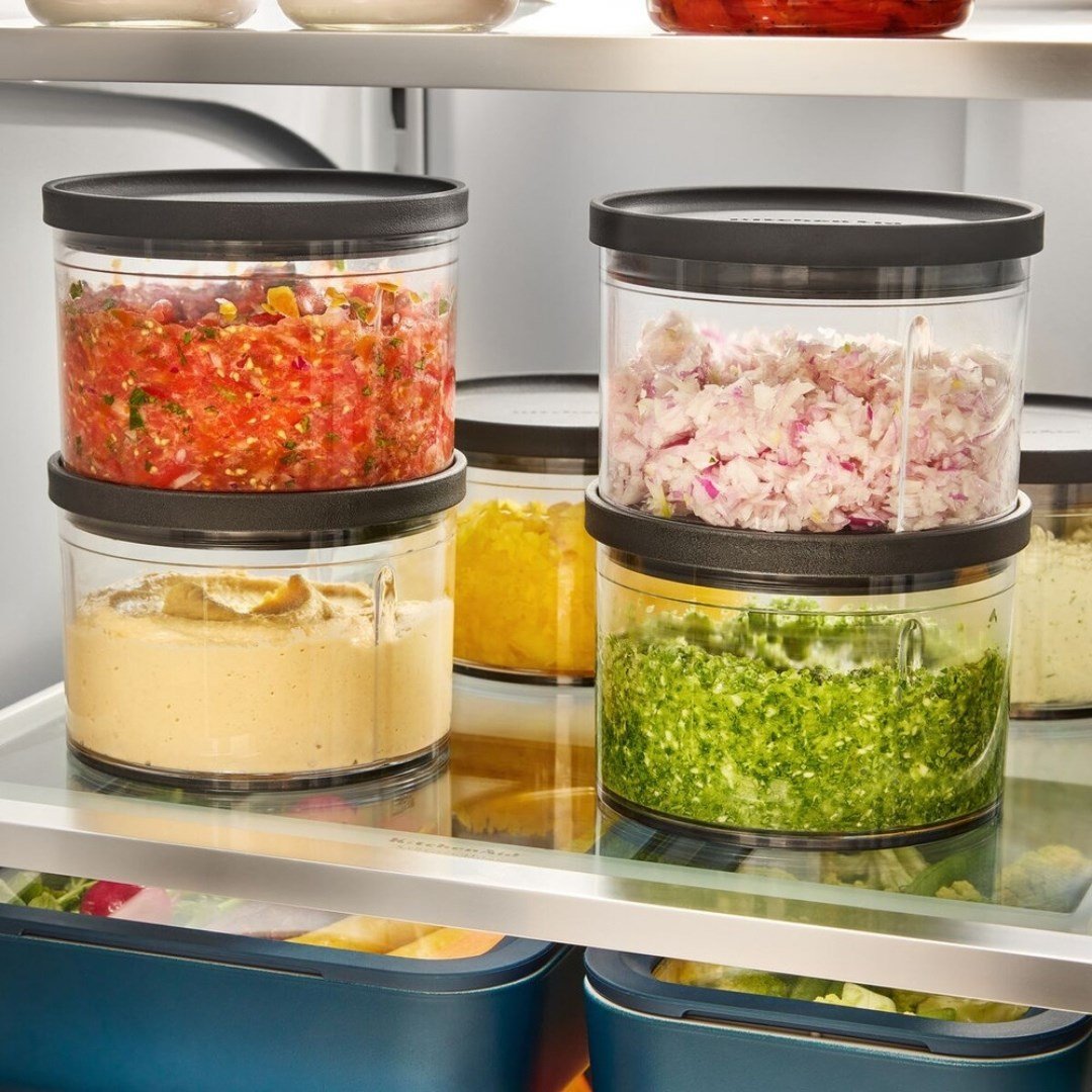 Kitchenaid Go Kablosuz Serisi Üstten Basmalı Doğrayıcı HaznesiKitchenAid Go