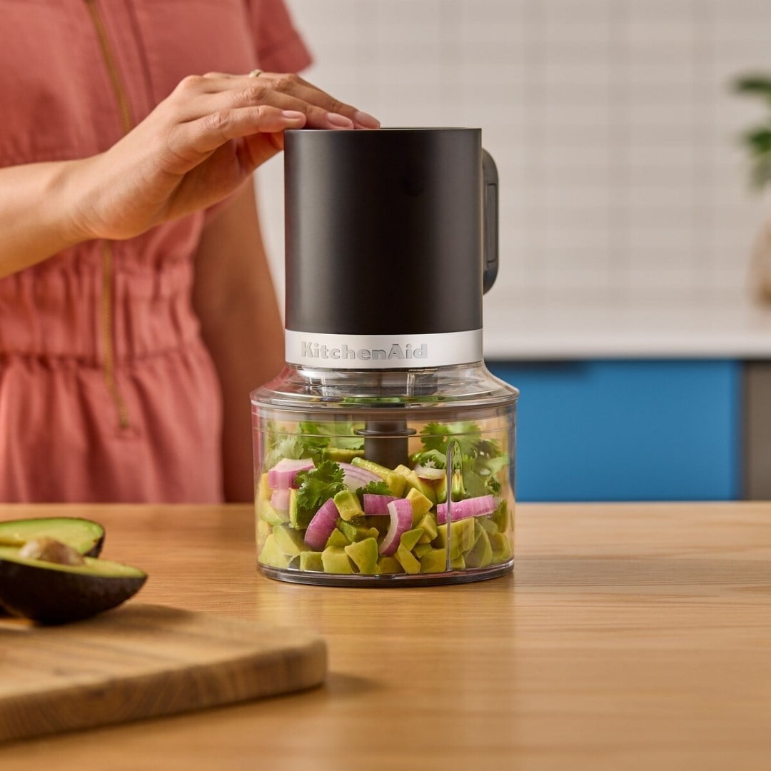 KitchenAid Go Kablosuz Serisi Üstten Basmalı Doğrayıcı BataryasızKitchenAid Go