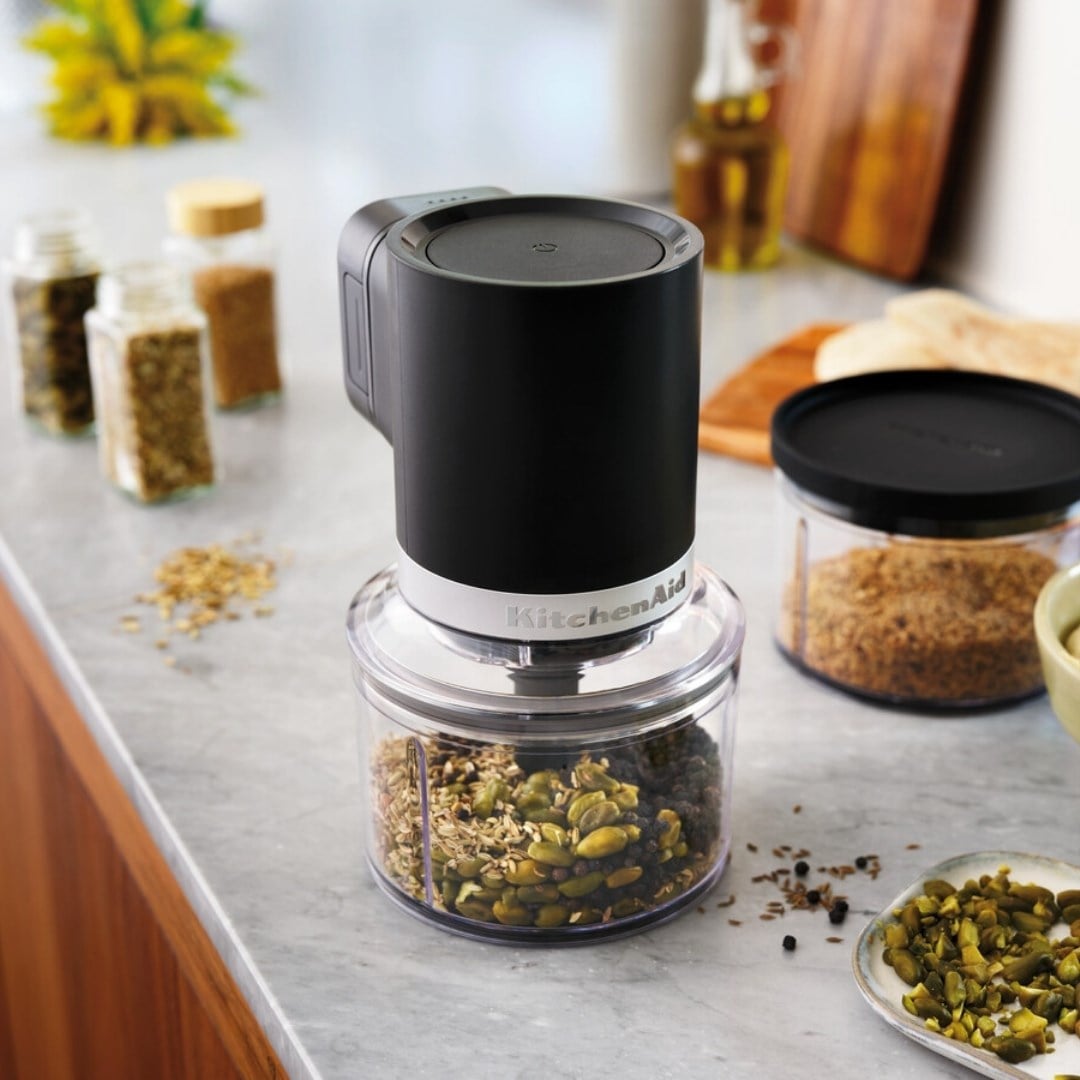 KitchenAid Go Kablosuz Serisi Üstten Basmalı Doğrayıcı BataryasızKitchenAid Go