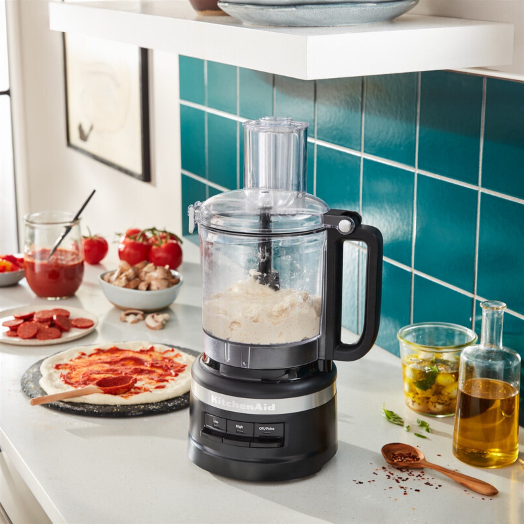 Kitchenaid 2,1 L Mutfak Robotu 5KFP0921 Almond Cream