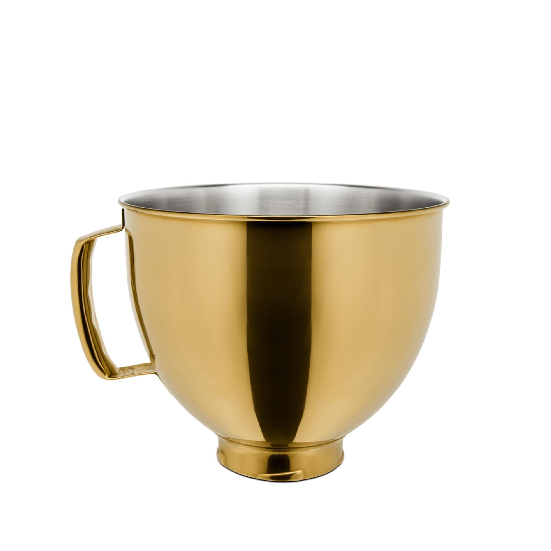 KitchenAid 4,8 L Stand Mikser İçin Paslanmaz Çelik Kase Gold - 5KSM5SSBRG
