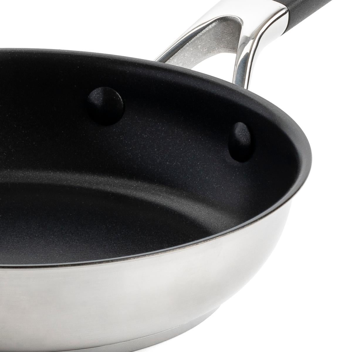 KitchenAid Paslanmaz Çelik Kızartma Tavası Seti, Seramik Kaplama 20 cm + 24 cm + 28 cmTavalar