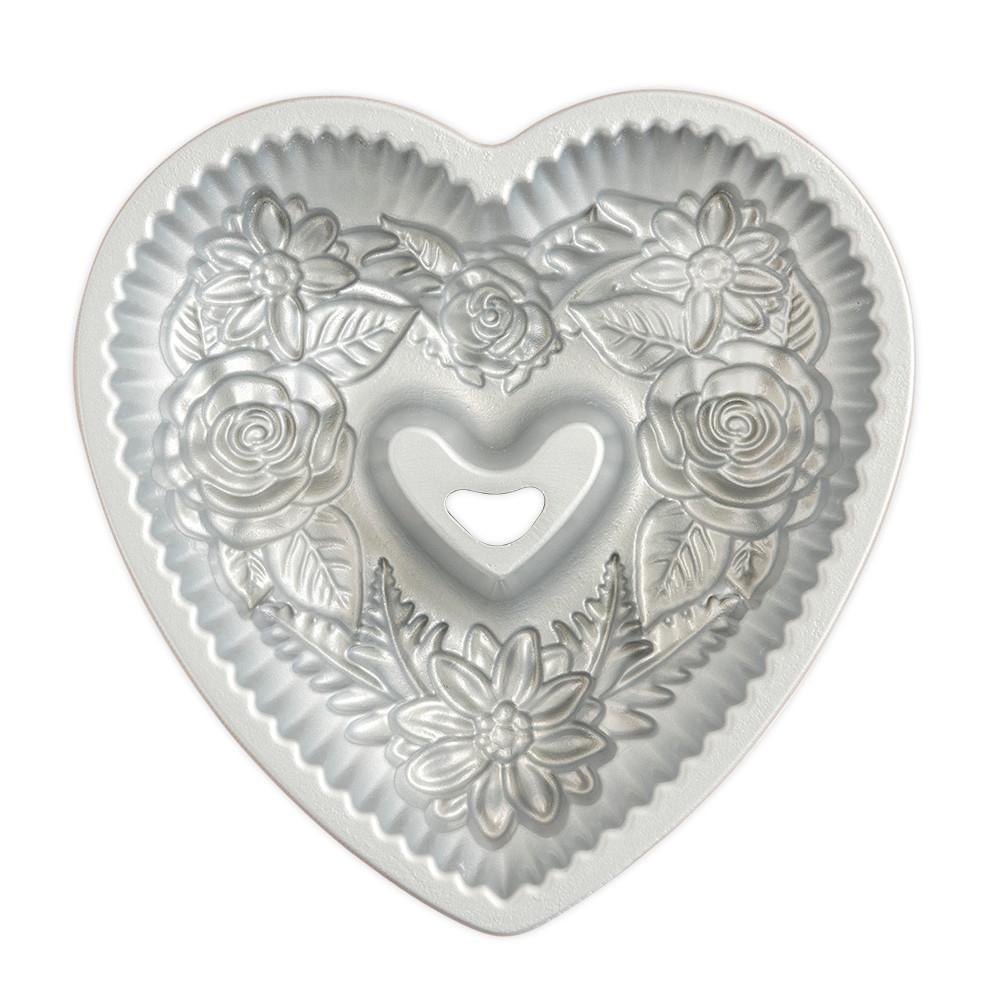 Nordicware Çiçekli Kalp Bundt Kek KalıbıCHEF&CO