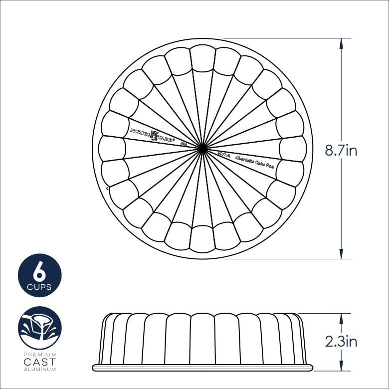 Nordicware Charlotte Kek Kalıbı