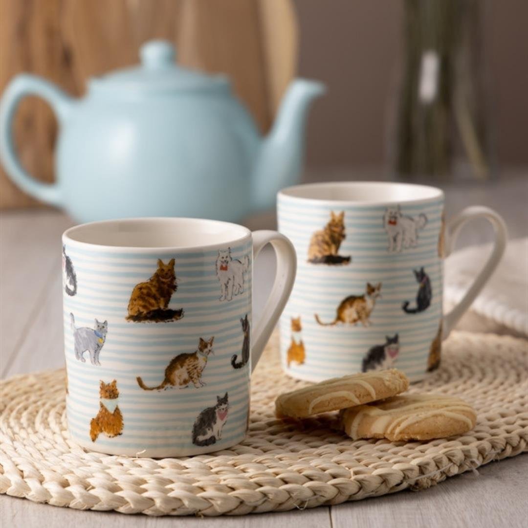 Price & Kensington Kedi Desenli Kupa 340 ml