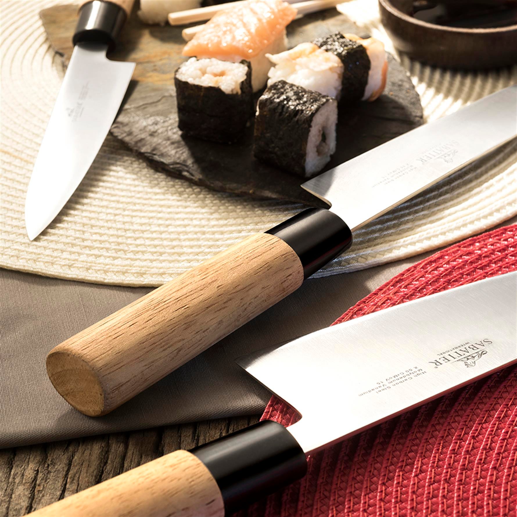 Sabatier Sekizo Deba Şef Bıçağı 18,5 cm 