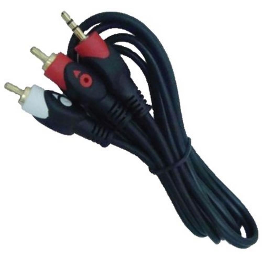  2 Rca 3.5mm Stereo 1.5mt Kablo