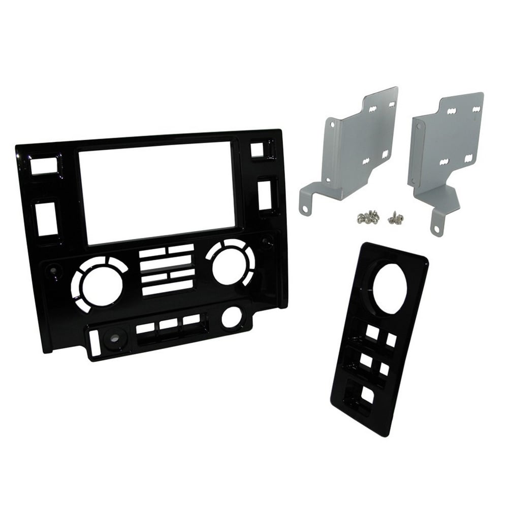 Landrover Defender 2012-2015 Piyano Siyah Double Teyp Çerçevesi