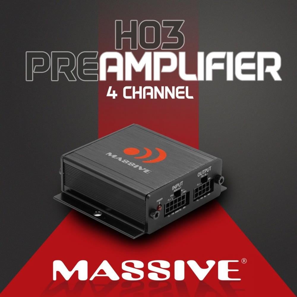 MS-H03 4 Channel Pre-Amplifier Deck Çevirici